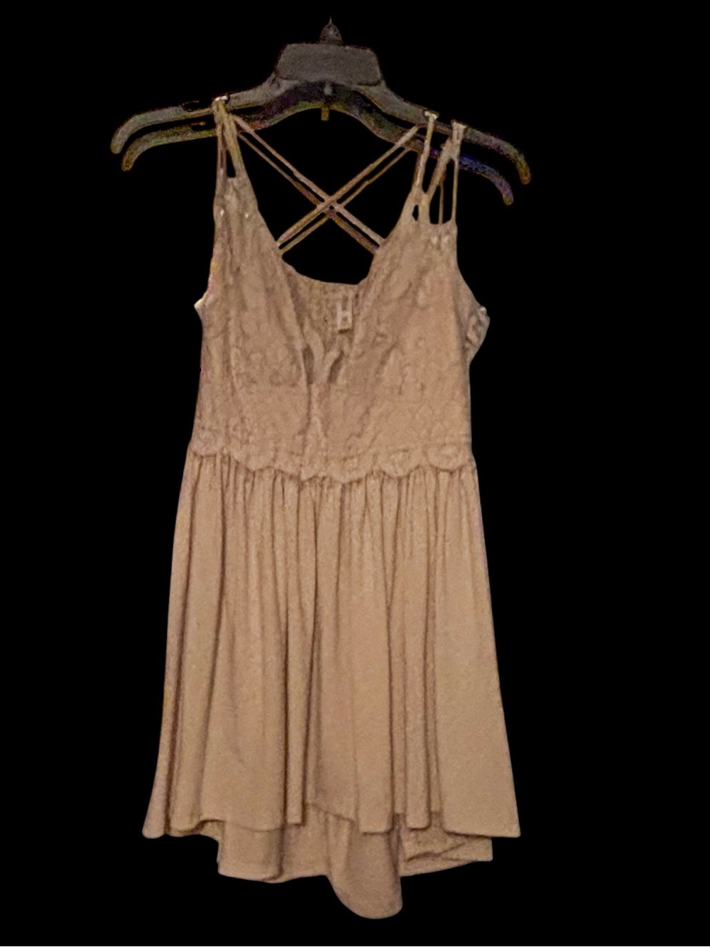 Zenana cream lace top with floral embroidery, size 3X #lace #floral